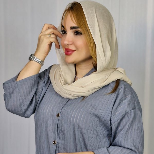 مانتو راه راه جلو دکمه - مانتو پاتریس رشت