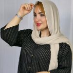مانتو راه راه جلو دکمه - مانتو پاتریس رشت