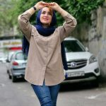 مانتو لینن گلدوزی
