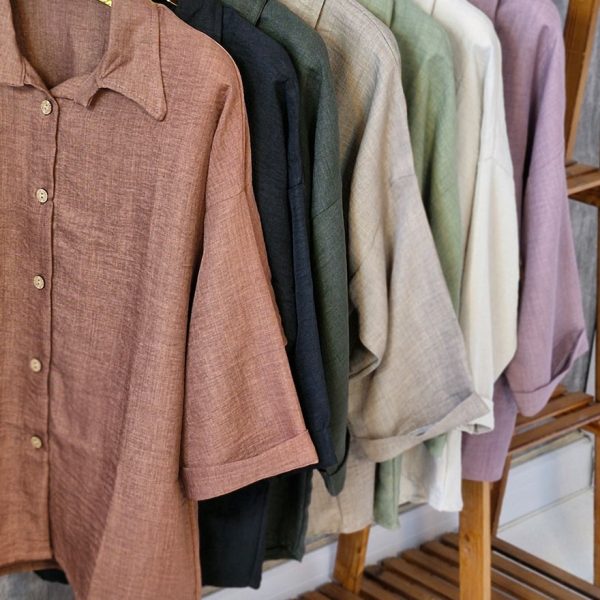 مانتو صوفیا پشت دکمه