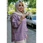 مانتو صوفیا پشت دکمه