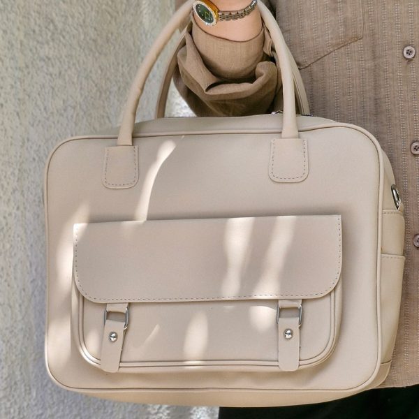 کیف اداری چرم رنگی