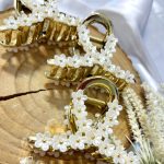 کلیپس گل سفید ریز - مانتو پاتریس رشت