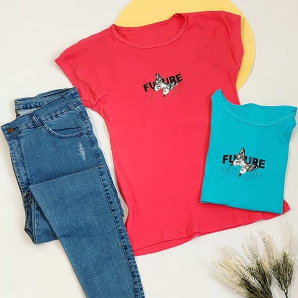 تیشرت فانریپ گلدوزی