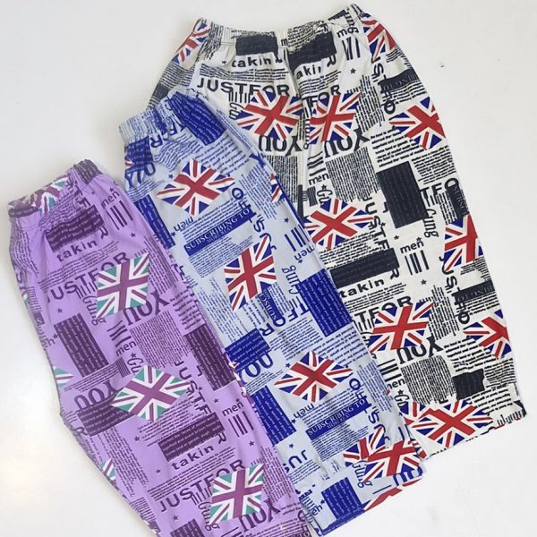 ست تاپ شلوارک روزنامه ای