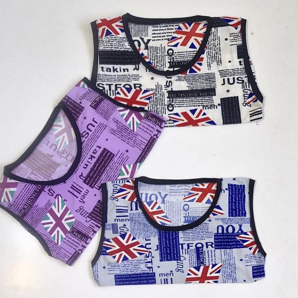 ست تاپ شلوارک روزنامه ای