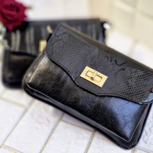 کیف قفلی پوست ماری