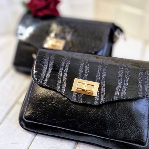 کیف قفلی پوست ماری - مانتو پاتریس رشت