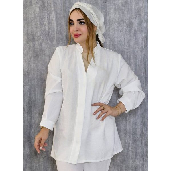 مانتو شانتون دکمه مخفی