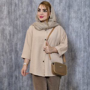 شومیز اطلس رنگی - مانتو پاتریس رشت