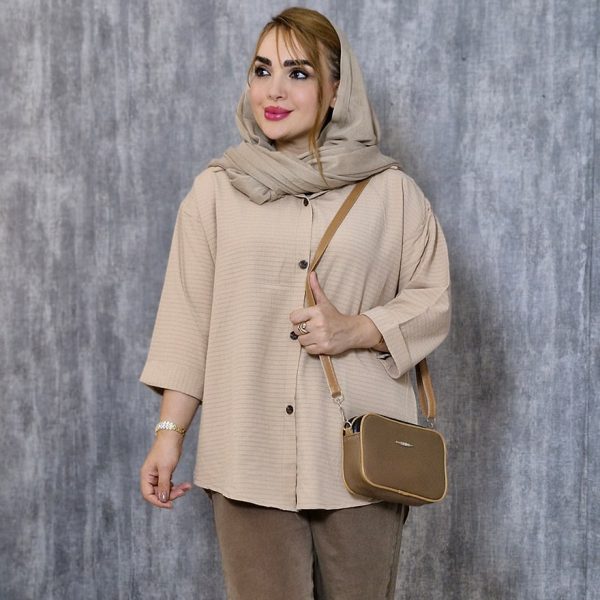 شومیز اطلس رنگی - مانتو پاتریس رشت