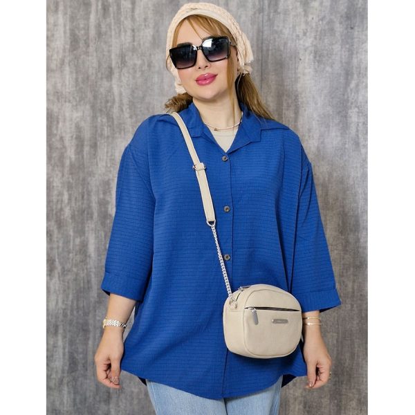 شومیز اطلس رنگی