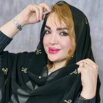 شال محرمی پاپیون مشکی