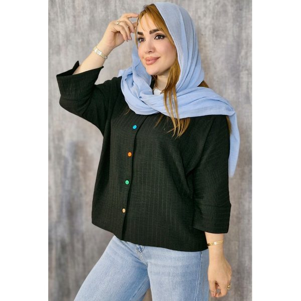 460005-0-min شومیز دکمه رنگی