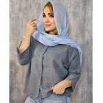 شومیز دکمه رنگی