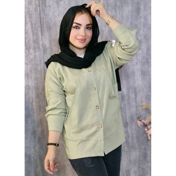 مانتو پشت دکمه کجراه