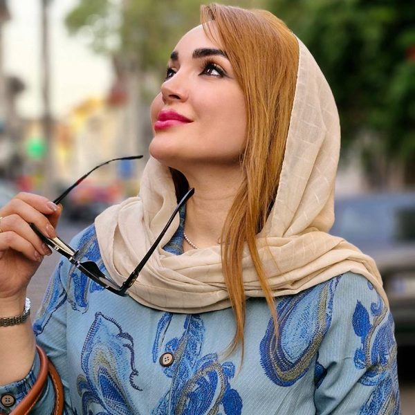 مانتو بلند طرحدار لینن کجراه