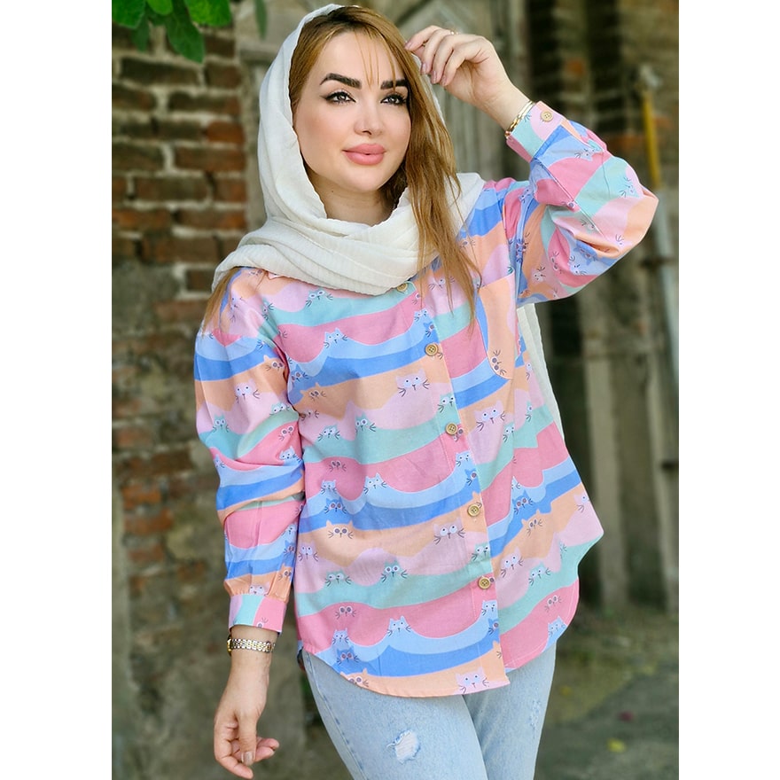 مانتو طرح گربه