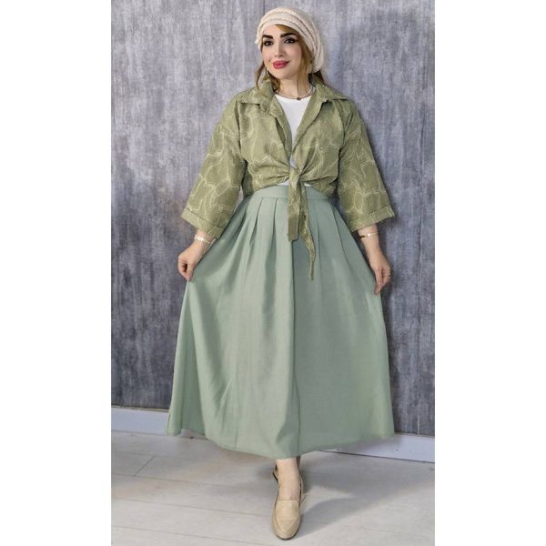 ست شومیز دامن کسما