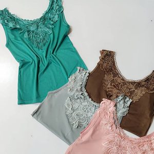 تاپ حلقه ای گیپوری - مانتو پاتریس رشت