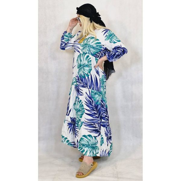 پیراهن ساحلی طرحدار - مانتو پاتریس رشت