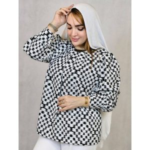 شومیز الیزه طرحدار - مانتو پاتریس رشت