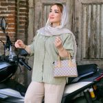 مانتو صوفیا آستین 2 دکمه