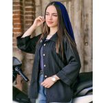 مانتو صوفیا آستین 2 دکمه