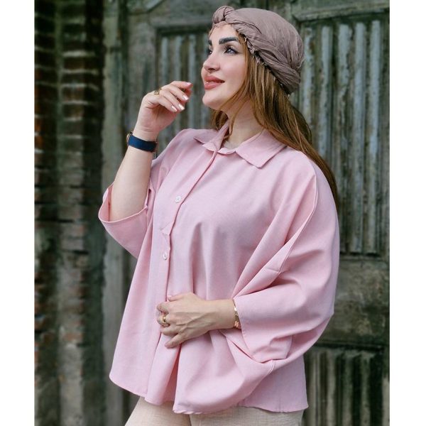 شومیز باکسی صوفیا رنگی - مانتو پاتریس رشت