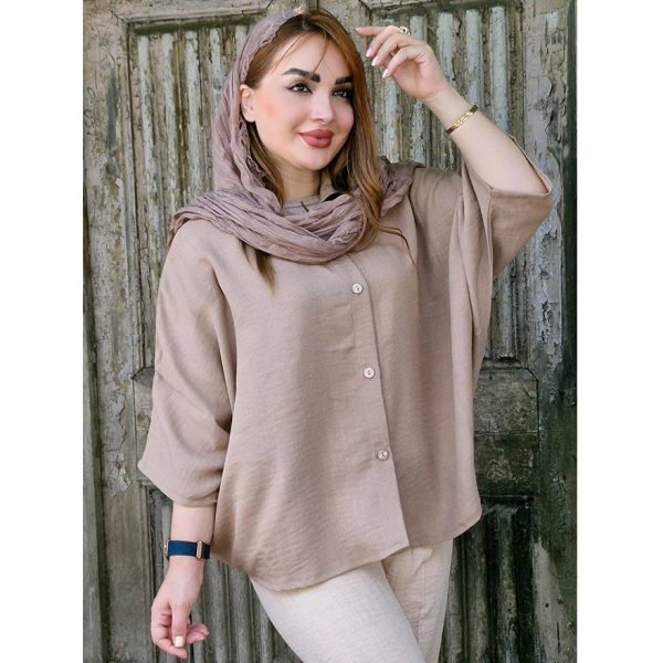 شومیز باکسی صوفیا رنگی - مانتو پاتریس رشت