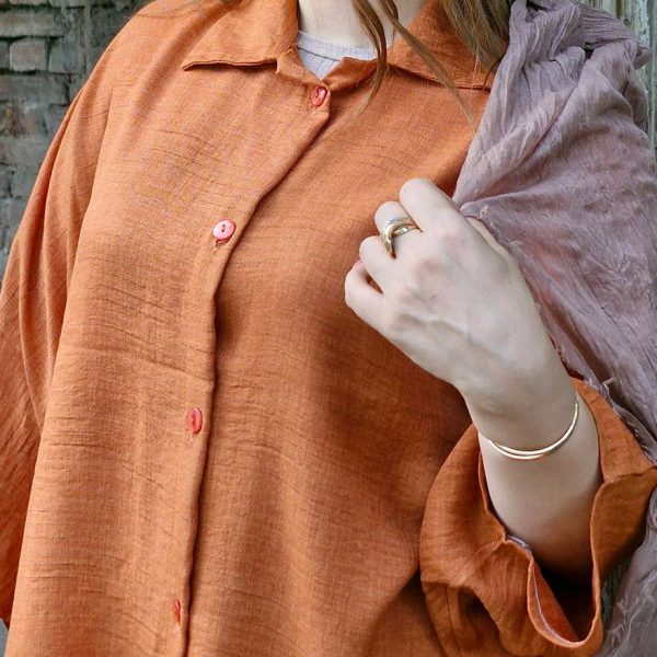 شومیز باکسی صوفیا رنگی - مانتو پاتریس رشت