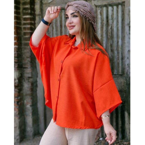 شومیز باکسی صوفیا رنگی - مانتو پاتریس رشت