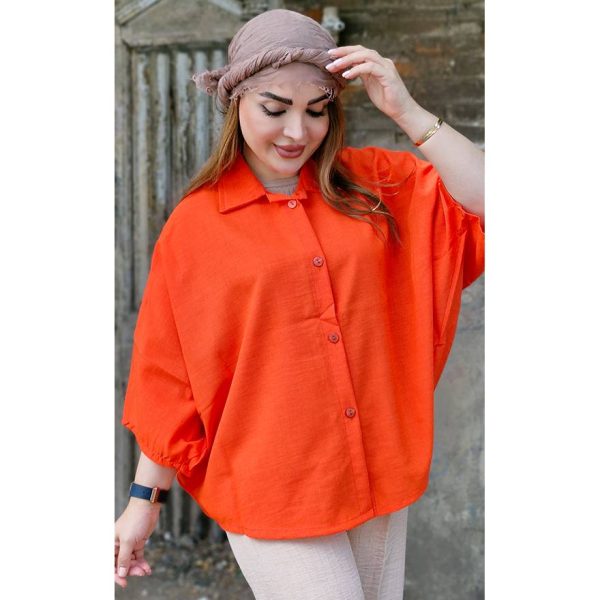 شومیز باکسی صوفیا رنگی - مانتو پاتریس رشت