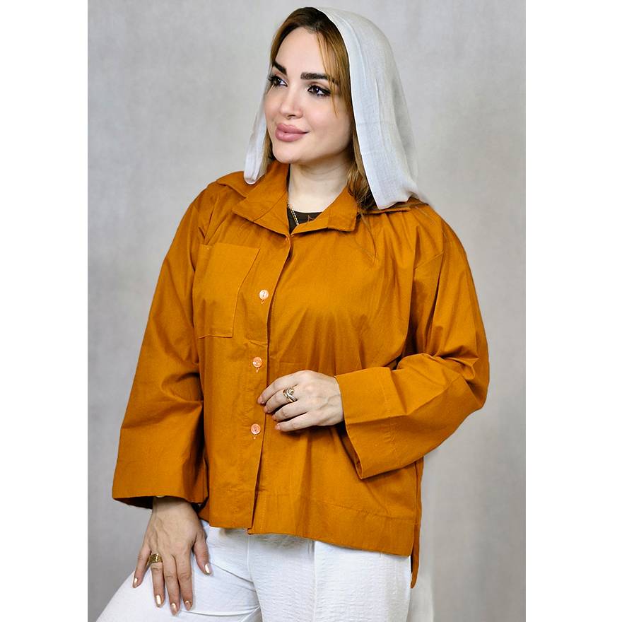 شومیز تک جیب - مانتو پاتریس رشت