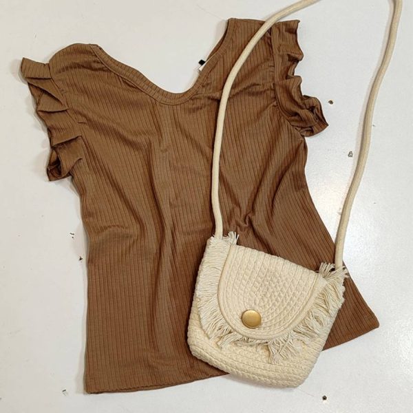 تاپ سرشونه چین دار فانریپ