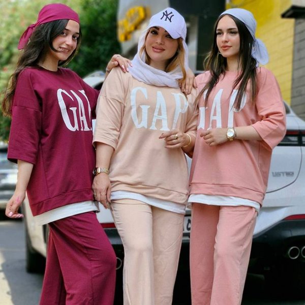 ست تیشرت شلوار گپ - مانتو پاتریس رشت