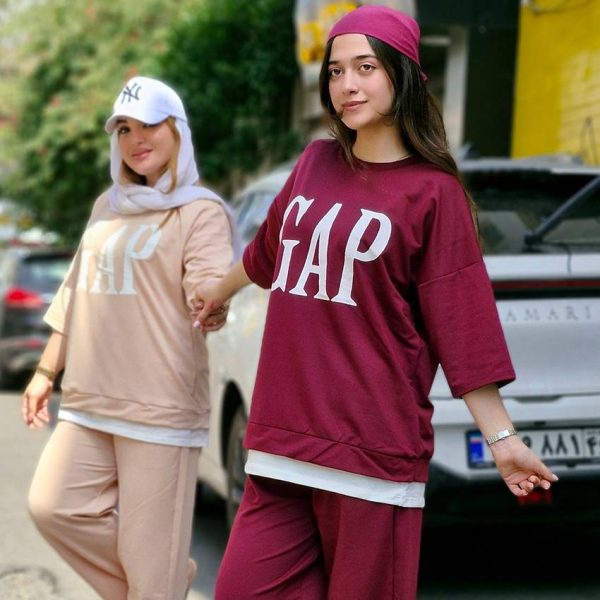 ست تیشرت شلوار گپ - مانتو پاتریس رشت