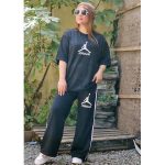 ست تیشرت شلوار جردن رنگی