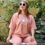 ست تیشرت شلوار جردن رنگی