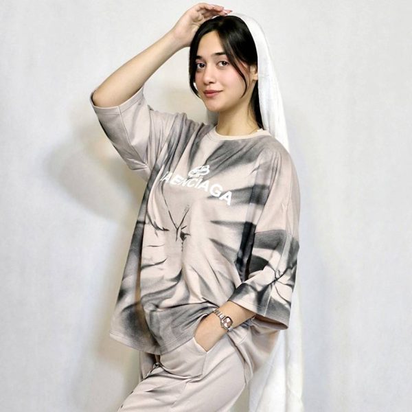 ست تیشرت شلوار سنگشور بالنسیاگا - مانتو پاتریس رشت