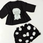 ست تیشرت شورتک ببعی - مانتو پاتریس رشت