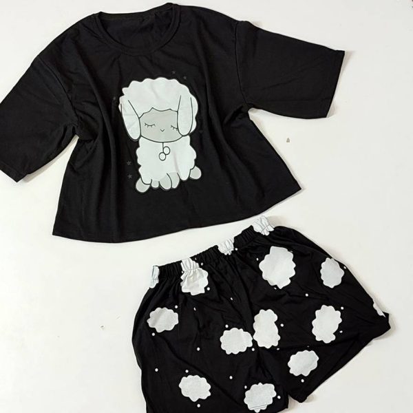 ست تیشرت شورتک ببعی - مانتو پاتریس رشت