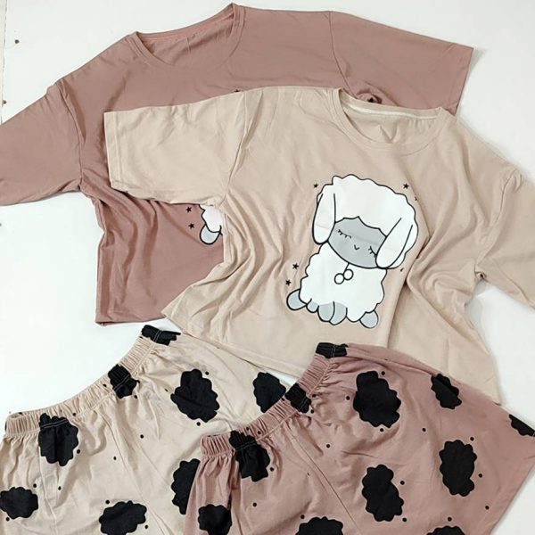 ست تیشرت شورتک ببعی - مانتو پاتریس رشت