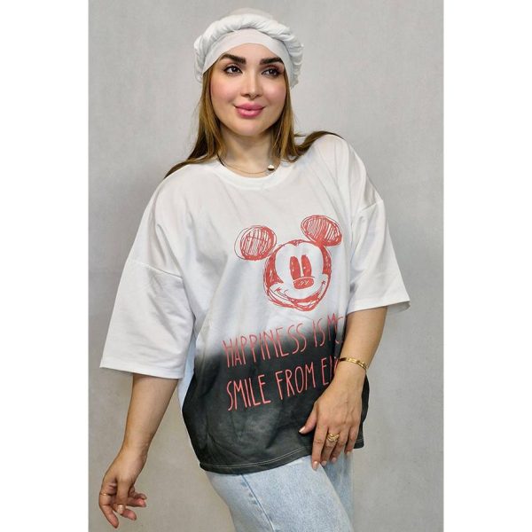 268001041-3 تیشرت چاپ میکی موس