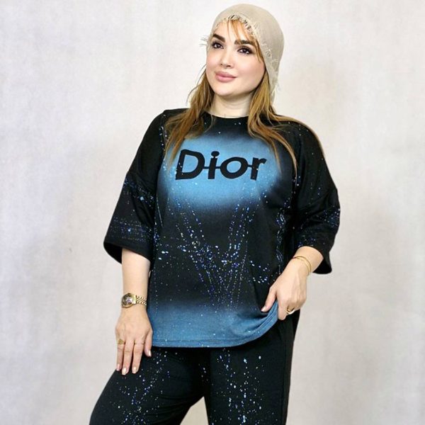 ست تیشرت شلوار دیور پیسوله