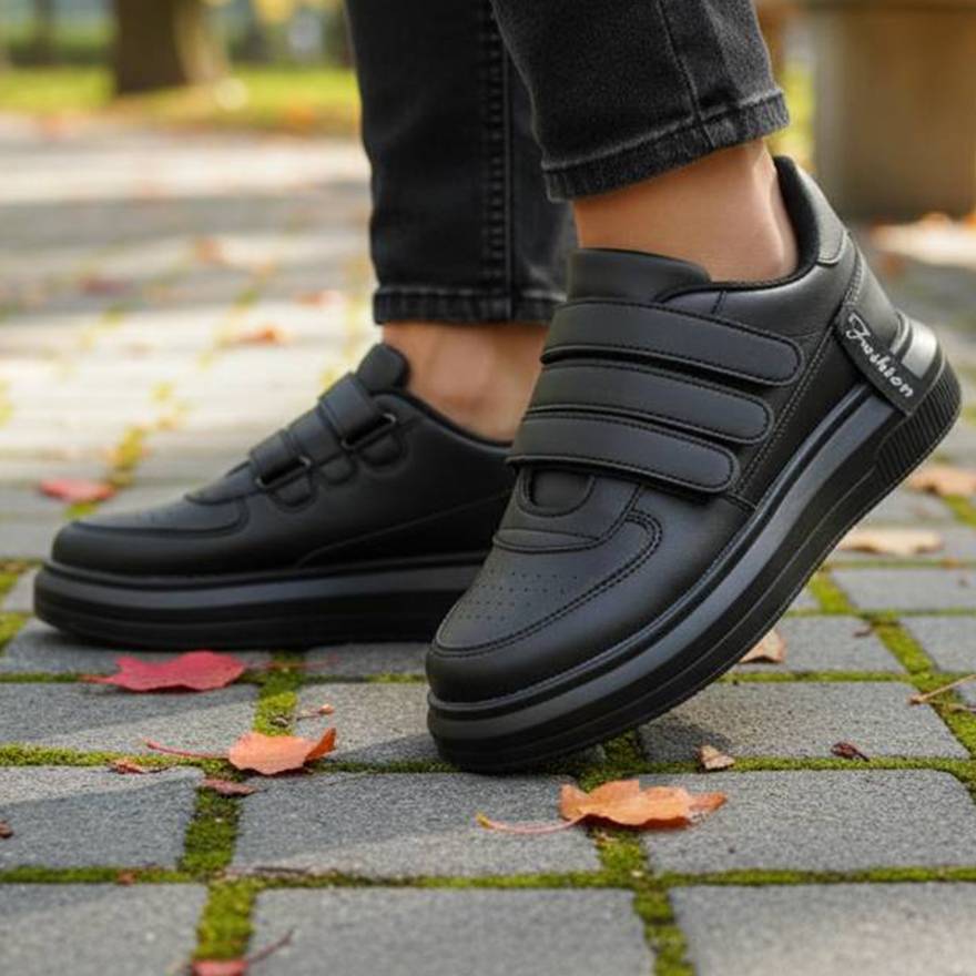 کتونی 3 چسب مشکی