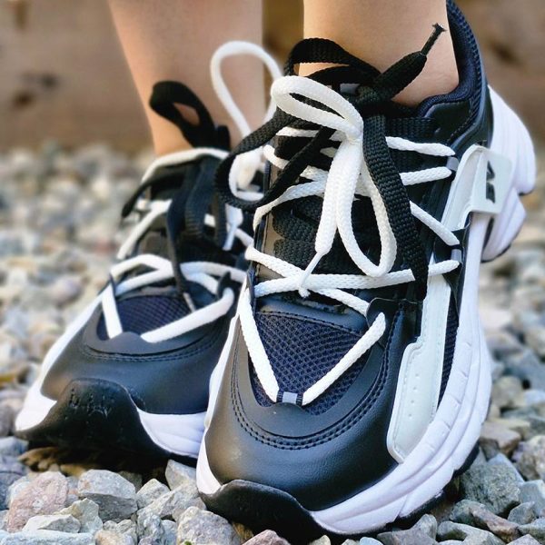 کتونی بوتگا سفید مشکی