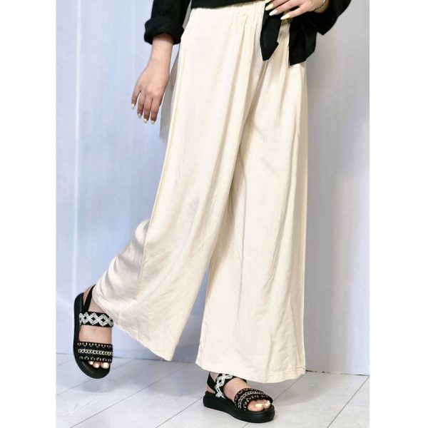 شلوار دامنی نخی