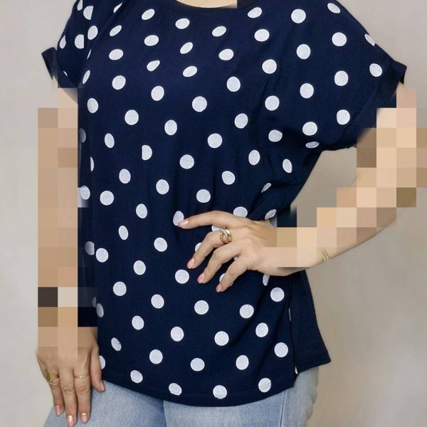 بلوز نخی توپی - مانتو پاتریس رشت