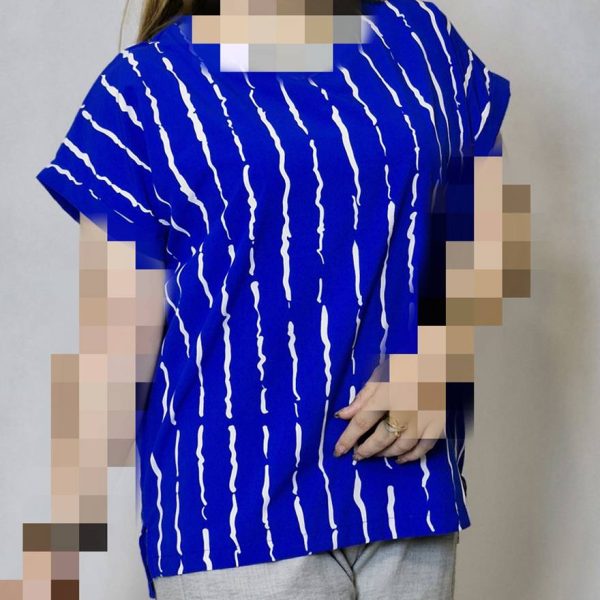 تیشرت پری چاکدار - مانتو پاتریس رشت